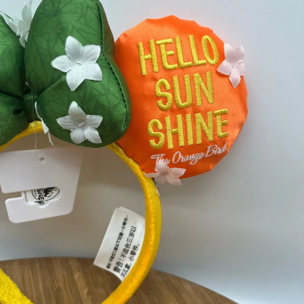 Disney Parks 2020 EPCOT Flower And Garden‎ Festival Orange Bird Minnie Ears NWT